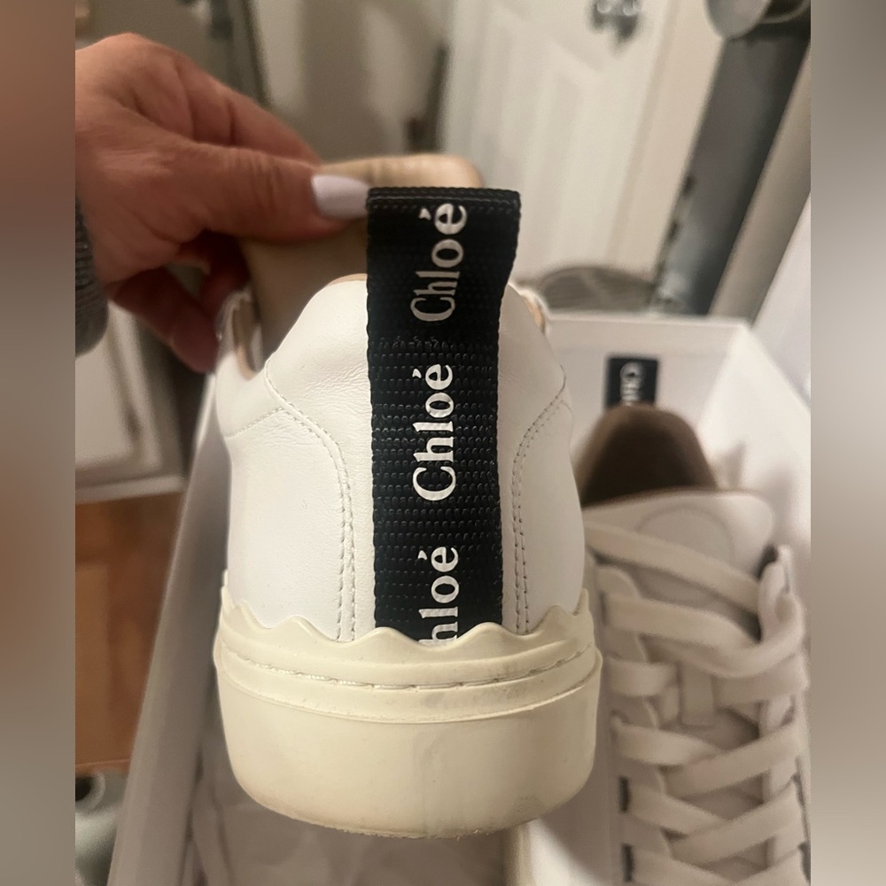 Chloe White Sneakers